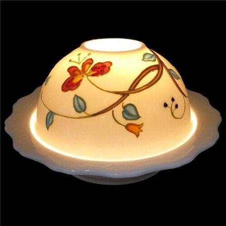 

Mr. MJs HO-DNT008 Floral Hand & Painted Dome Light