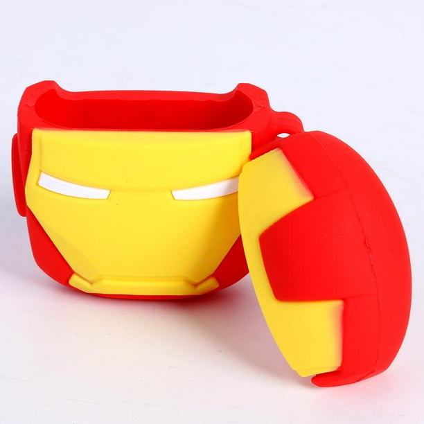 Audífonos Estuche redondo protector de inalámbricos compatibles con Bluetooth de dibujos animados para AirPods (C) Tmvgtek Para estrenar