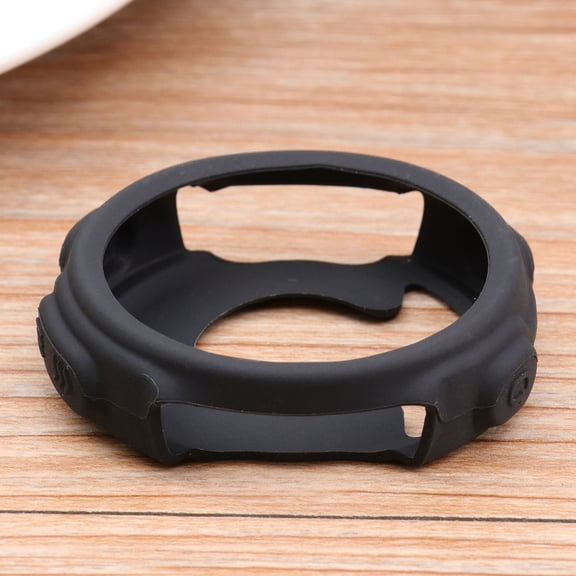 HOMEMAXS Silicone Protective Case for Smartwatch Use Ensures Secure Fit and Scratch Protection Black Fits 235