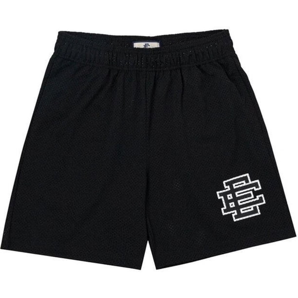パンツ Eric Emanuel Sixers Mesh Shorts Black L Eric Emanuel Shorts Ee Shorts Sports Breathable Mesh Pants Ee