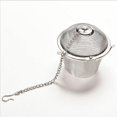 thumbnail image 4 of Reusable Stainless Steel Strainer Steepers For Loose Leaf Teas - Metal Floating Infuser For Home Kitchen Utensil -, 4 of 10