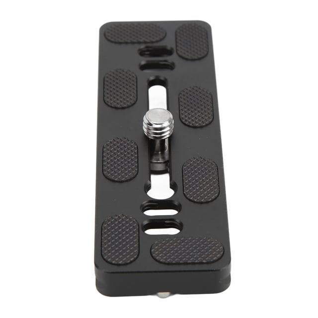 Quick Release Plate, Wear Resistant Camera QR Plate Aluminium Alloy With 3/8 Inch Screw D Ring Screw For Camera Tripod Ball Head