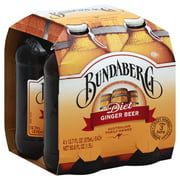 Bundaberg Brewed Drinks Diet Ginger Beer, 4 Count
