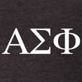 thumbnail image 3 of CafePress - Alpha Sigma Phi Greek Letters White T Shirt - Mens Football Shirt, 3 of 4