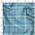 thumbnail image 2 of Soimoi Viscose Chiffon Fabric Plaid Check Print Fabric by The Yard 42 Inch Wide, 2 of 5