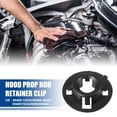 thumbnail image 2 of Unique Bargains 10 Pcs Hood Prop Rod Holder Hood Clips Hood Rod Clip Fit for Toyota RAV4 1996-2000 No.90480-15034, 2 of 7