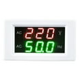 thumbnail image 3 of Generator Digital AC Voltmeter Meter, Voltage Frequency Meter, Testing Tool For Pure AC 45-60hz Power Supply Industrial, 3 of 8