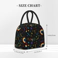 thumbnail image 2 of Yiaed Cartoon Pride Lgbt Print Lunch Bag Adult Insulated Lunch Box, Leakproof Cooler Food Lunch Containers Reusable High Capacity Lunch Tote Bags-One Size, 2 of 6