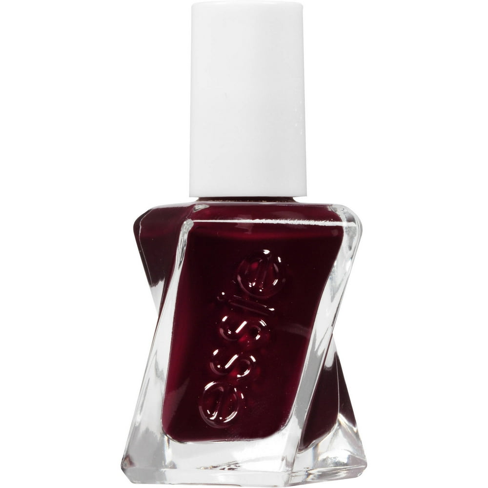 essie gel couture nail polish, model clicks, red nail polish, 0.46 fl