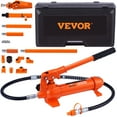 thumbnail image 1 of VEVOR Porta Power de 4 toneladas/8800 LBS, ariete hidráulico portátil con manguera de aceite de 3,9 pies/1,2 m, kit de reparación de marco de carrocería con estuche de almacenamiento, 1 of 9