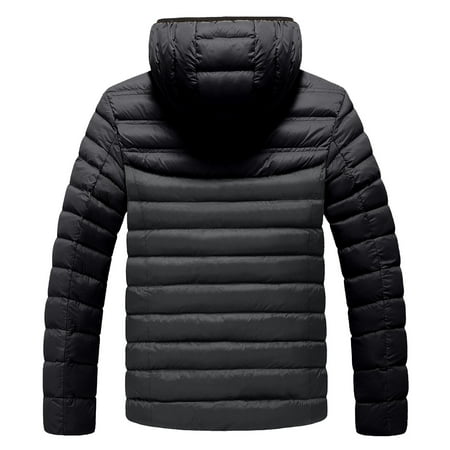 

KaLI_store Men s Wool Jackets & Coats Men s Stratus 31.5 Down Ajcket With Hidden Hood Attached Bib and Neoprene Details