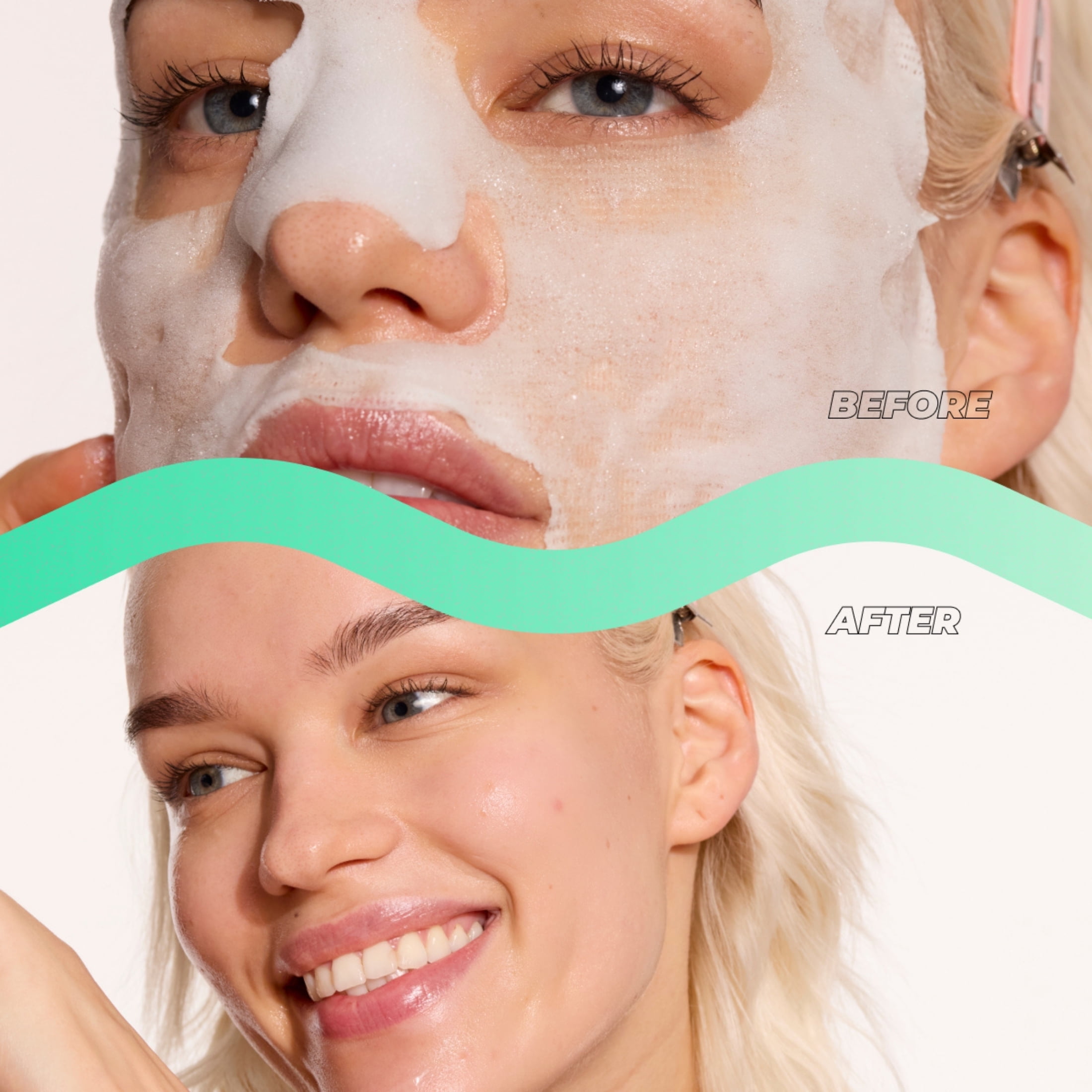 (4 pack) Vitamasques Oxygenating Matcha Green Tea Face Mask for All Skin Types, 1 Sheet Mask