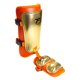 thumbnail image 3 of Espinillera broche PROTECTOR DE BATEO beisbol ADULTO dorado/naranja Felter Sports, 3 of 8