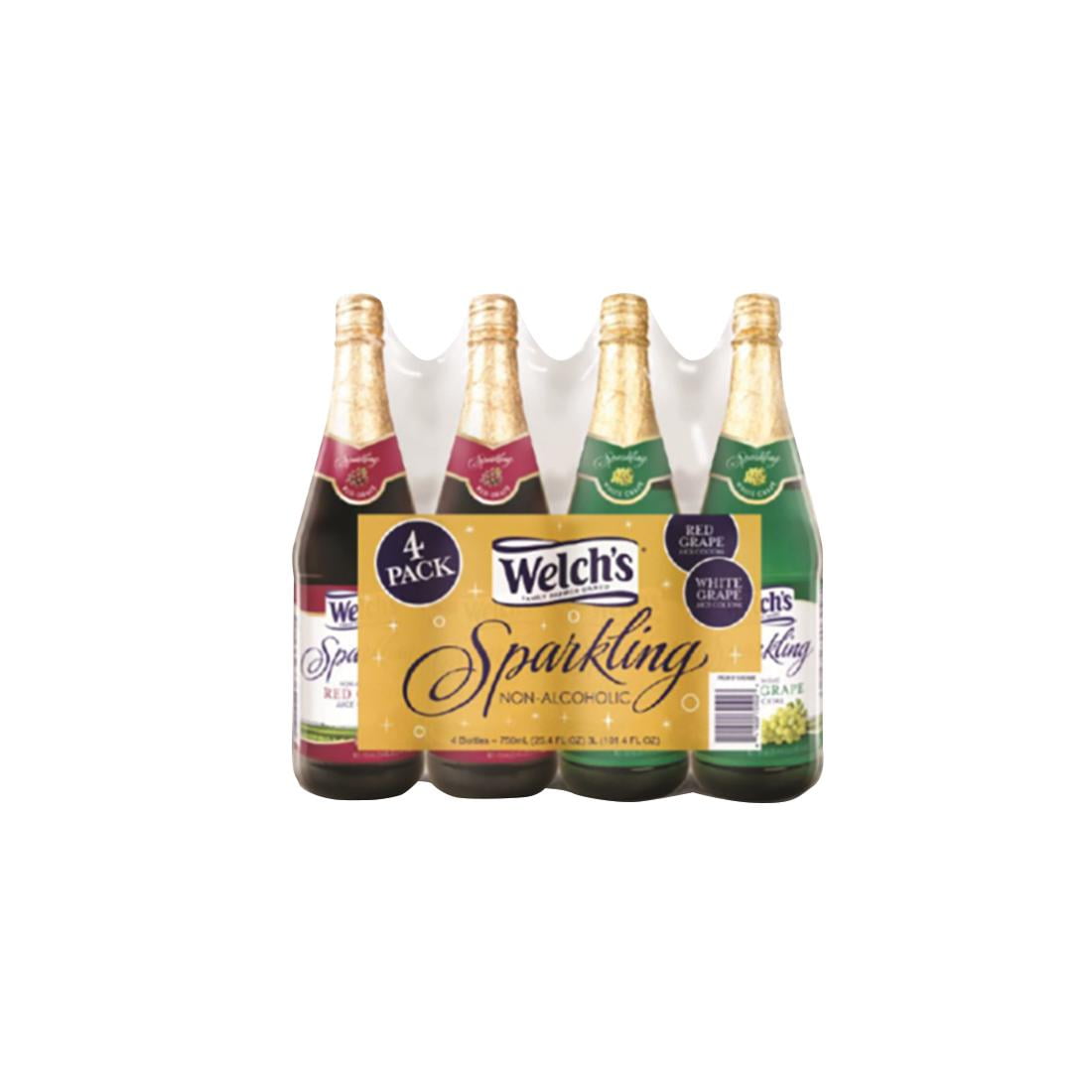 Welch's Sparkling Grape Juice, 4 pk./25.4 oz.
