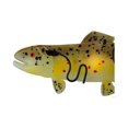 thumbnail image 2 of MEYDA 132285 30 in. W Brown Trout Fused Glass Wall Sconce, 2 of 4