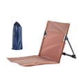 thumbnail image 2 of Portable Beach Chair with Back Support, Folding Lounge Chair for Adults Adjustable Beach Mat Lightweight Tanning Chair for Outdoor Sand Camping Sunbathing, 2 of 6