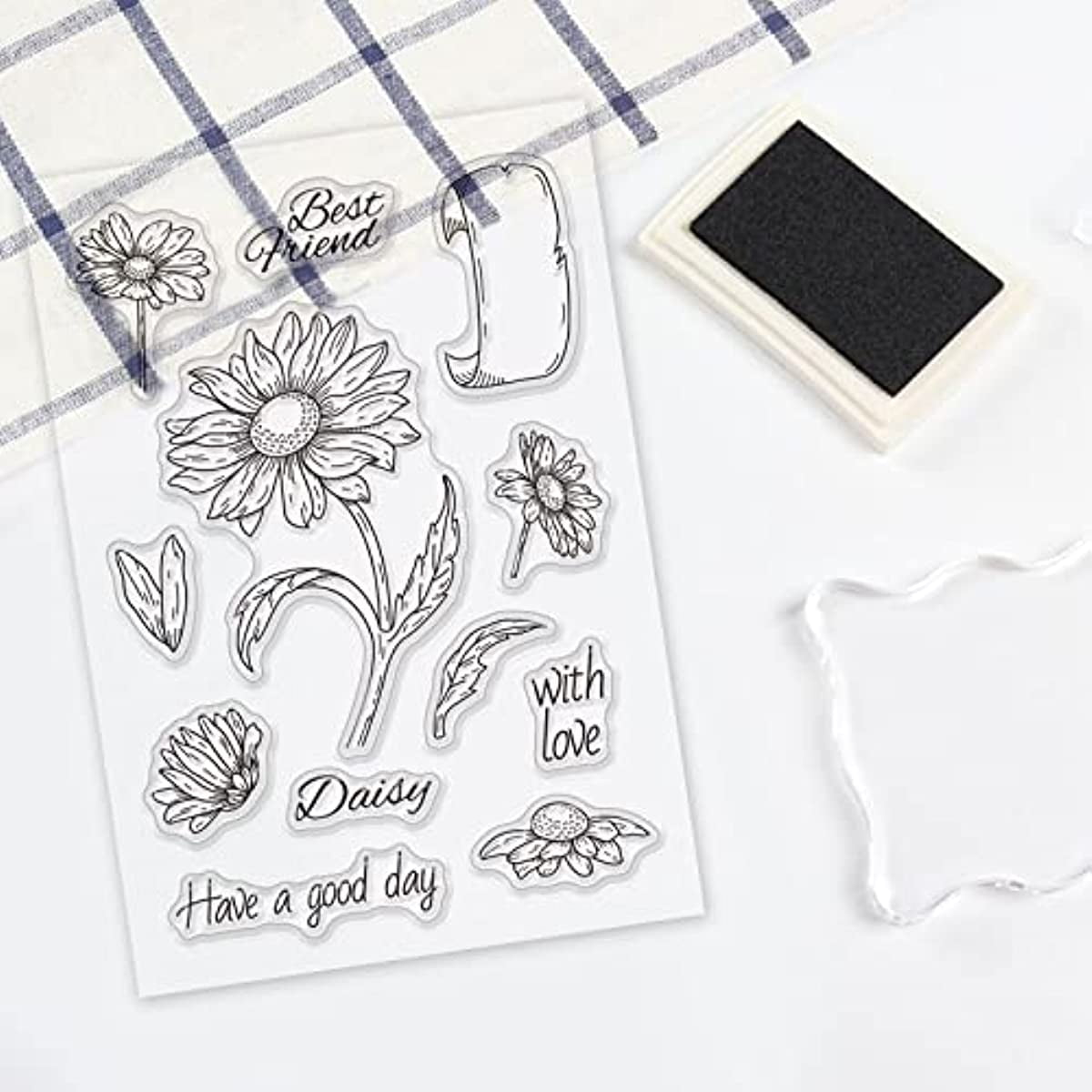 Kwan Crafts Best Friends Forever Hot Stuff Clear Stamps for Card Making  Decoration and DIY Scrapbooking – TopToy