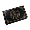 thumbnail image 1 of Caja de Tarot de Madera, Decoración del Hogar, Cartas Decorativas Coleccionables, Cartas Pequeñas Deslizantes Redondo, 1 of 9