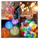 thumbnail image 3 of 20 piezas linterna eléctrica impermeable LED luces de fiesta iluminación de temporada para globos linternas de papel globo boda BANYUO  Hogar, 3 of 5