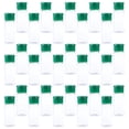 thumbnail image 4 of GOOHOCHY 30pcs botella de condimento de plástico dispensador de especias pimenteros tarro de sal para cocina de barbacoa (verde), 4 of 7