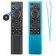 thumbnail image 1 of Control Remoto de Voz para Samsung Smart TV, Mando a Distancia Universal Repuesto TV LED/QLED 4K/8K/UHD/HDR, Botones Nflix/P Video, con Funda Azul Luminoso, 1 of 7