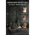 thumbnail image 4 of Portabicicletas para perros NOAH & PAW, piel vegana, 2,2 a 8 kg, mascotas, 4 of 9