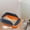 Orange Dark Blue L, variant on Cat Litter Box Semi-Open Kitten Potty Anti-Splashing Durable High Side Sifting Toilet with Scooper for Small Cats Portable Litter Cat Box Toilet Basin Supplies Boxes Easy to Clean Pink