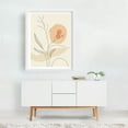 thumbnail image 2 of Modern Minimalist Floral Art - Line Drawing Line Art Minimalist Abstract Botanical Modern Art Floral Boho White Framed Wall Art Print 16 x 20 inches, 2 of 3