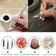 thumbnail image 4 of 18PCS Paper Cutting Tool Set for DIY Greeting Cards, Handmade Crafts, Weeding Tools - Metal Wood Plastic, 4 of 6