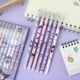 thumbnail image 3 of 12 Pcs Cartoon Erasable Ballpoint Pens Anime Gel Ink Pen Black 0.5mm Melody Kitty Gifts Cute Kawaii, 3 of 5