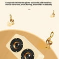thumbnail image 6 of Tunhigl Small Portable Bluetooth Speaker Vintage Wooden Frame (USB Plug-in / Battary Powered, 600 mAh, 6 Hour Playtime) for Home, Outdoor, Compact Size Brown, 6 of 8