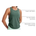 thumbnail image 4 of Musculosa CRZ YOGA de Algodón Pima con Espalda Deportiva sin Mangas Talle S, 4 of 6