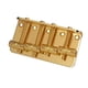 thumbnail image 5 of Conjunto de Puente de Bajo de Guitarra Eléctrica Dorado para Reemplazo de Bajo de, 5 of 9