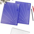 thumbnail image 2 of A4 Cutting Mat Single-sided Cutting Board Cut Pad DIY Tool with Clear Grid Lines Angles for Scrapbooking Art and Craft Projects, 2 of 8