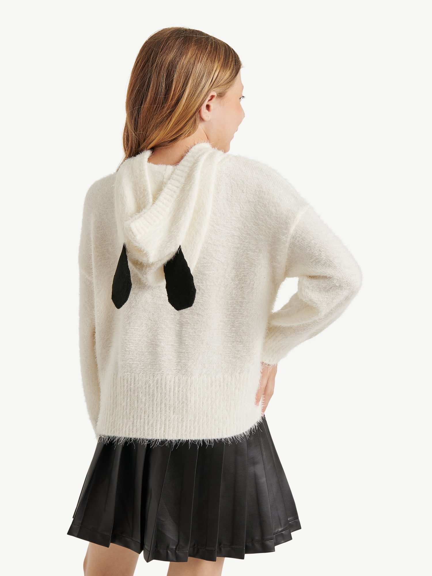 Justice x Snoopy Girls Hooded Sweater, Sizes XS - XLP