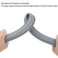 thumbnail image 4 of Unique Bargains EVA Flexible Vacuum Cleaner Hose, 39 mm Outer Diameter 1M Length Dust Collection Hose Gray, 4 of 5