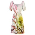 thumbnail image 5 of Blooming Chrysanthemum flower Sleeveless Dress fairy dress, 5 of 7