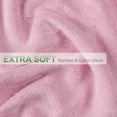 thumbnail image 4 of PiccoCasa 2 Pack 27"x54" Bath Towel Set Soft Absorbent Pink, 4 of 7