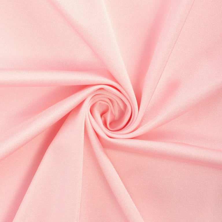 Shiny Milliskin Nylon Spandex Fabric 4 Way Stretch 58 wide Sold By The  Yard Many Colors (Pink)