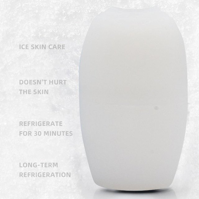 Molde De Estiramiento Facial Bola de hielo de silicona Masajeador facial Cuidado de la piel Herramientas de contorno de elevación (Blanco) Ygjytge Cuidado Belleza
