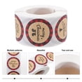 thumbnail image 3 of CIMAXIC Sealing Sticker 1 Roll of Christmas Gift Packing Bag Sealing Sticker Kraft Paper Envelope Label,1.57"X1.57"X0.04", 3 of 4