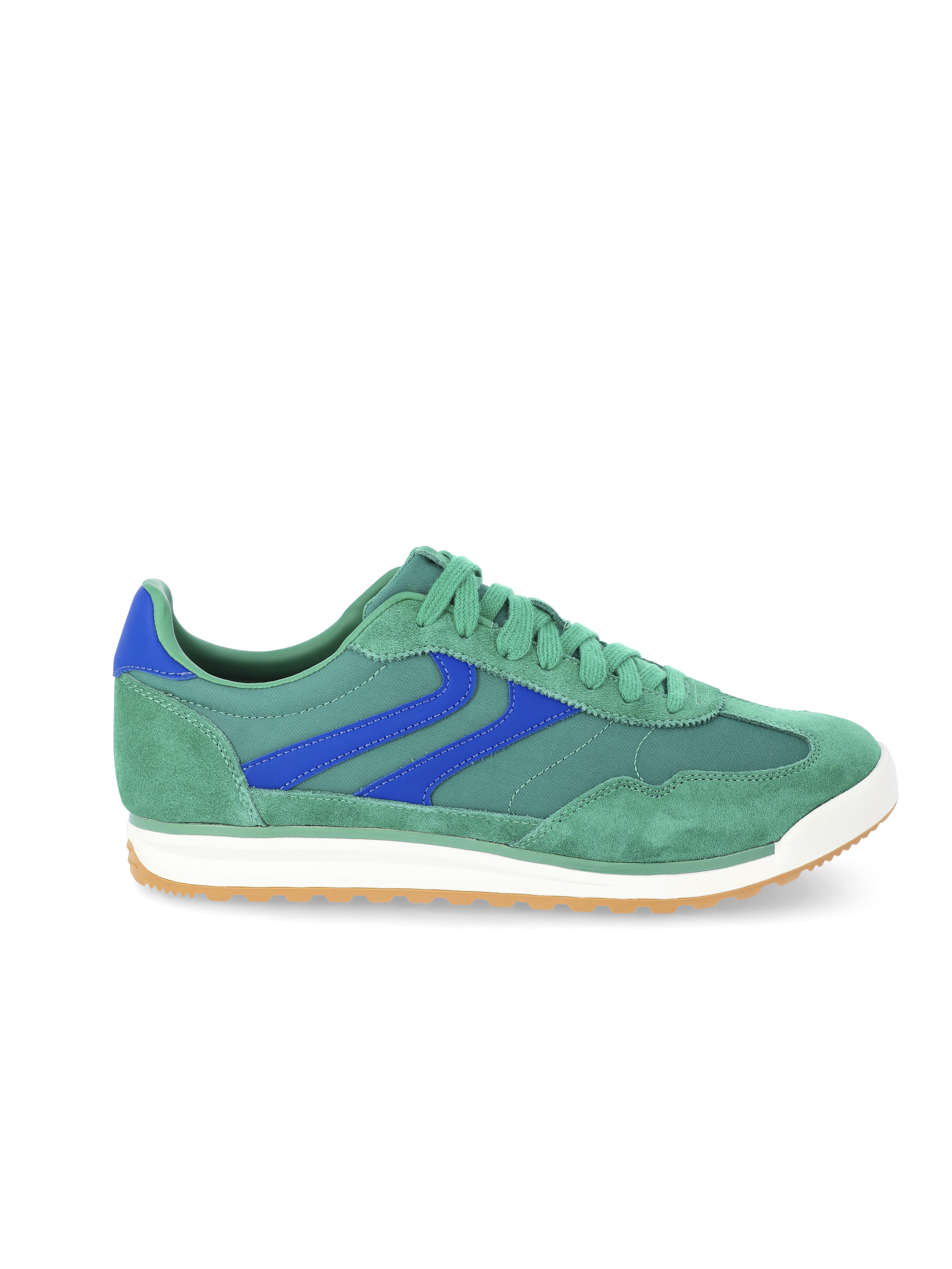 No Boundaries Men's Suede Slim Sneakers