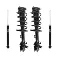 thumbnail image 1 of Transit Auto Front Rear Complete Suspension Shocks Strut and Coil Spring Mount Assemblies Kit for Car 2015-2016 Mazda CX-5 AWD Excludes Wheel Drive Left Right Side (Driver Passenger) K78M-100192, 1 of 2