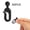 Black 1Set, variant on Pack of 12 Clear Shower Curtain Hooks Transparent Mesh Curtain Hooks Rings for Home Rod Bathing Curtains Home Hotel Supplies