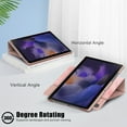 thumbnail image 3 of Samsung Galaxy Tab A8 10.5 2022 Case, Dteck 360 Degree Rotating Shockproof Case Multi Angle Viewing Stand Protective Cover For Samsung Galaxy Tab A8 10.5 (2022) SM-X200/X205/X207,Pink, 3 of 7