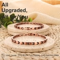 thumbnail image 3 of CNKOO [Cadeau de Bijoux en Cuivre Ajustable] 1 Pce Bracelets Magnétiques Bracelets en Cuivre Bracelets pour Cadeau de Bijoux avec Outil de Taille Ajustable, 3 of 4