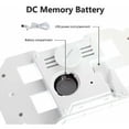 thumbnail image 3 of Reloj de pared digital LED 3D grande Vhermosa, 3 of 5