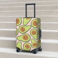 thumbnail image 5 of Yiaed Cute Avocado Print Travel Luggage Cover Suitcase Protector Fits 18-32 Inch Luggage Wheel Covers Patterned Elastic Luggage Anti-scratch（No luggage）-, 5 of 5
