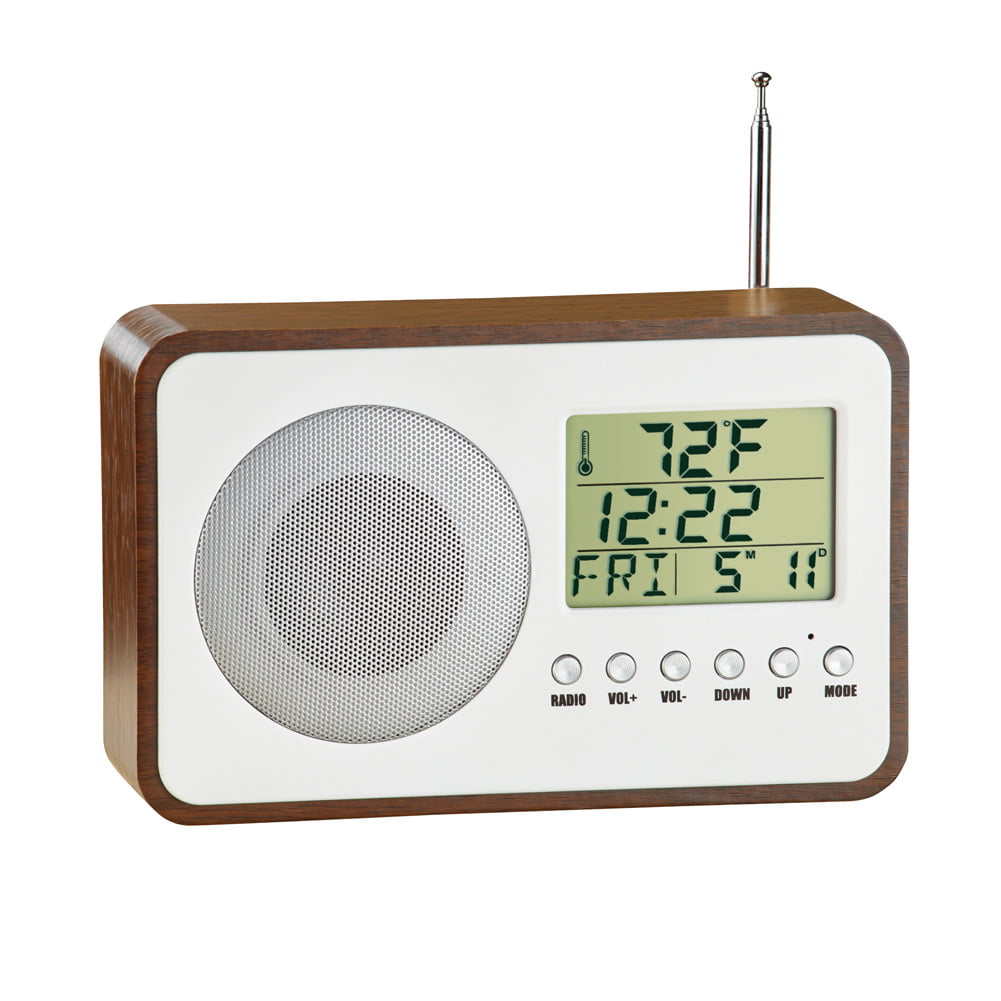 radio clock temperature