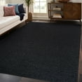 thumbnail image 5 of Beverly Rug Non-Slip Machine Washable 8 x 10 Dark Gray Indoor Area Rugs, 5 of 8